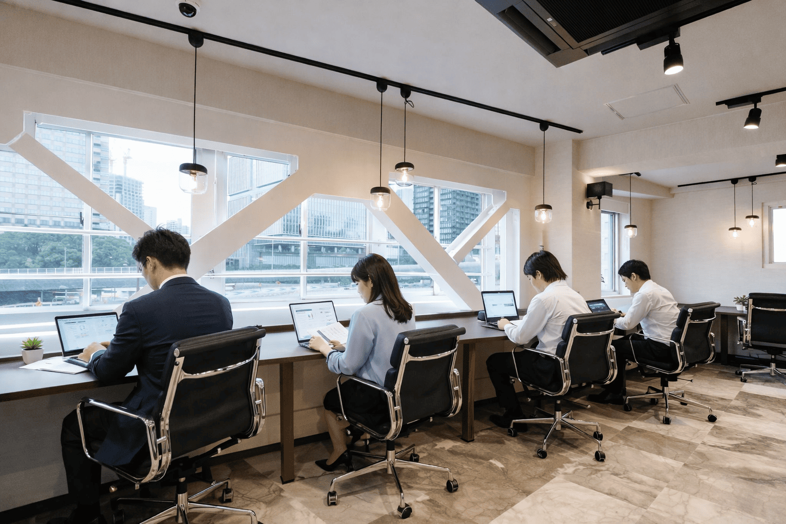 ラウンジ カウンター席